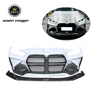 Trockene Kohlefaser-Ersatz-Frontstoßstange Bodykit für BMW G80 M3 G82 M4 G81 G83 ab <span class=keywords><strong>2022</strong></span> - Product Image 1