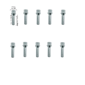 10 boulons ch.17 14x1,25 l.45mm - Product Image 1