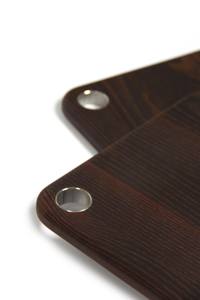 Planche à découper en bois écologique, planche de cuisine en bois dur, solide, durable, planche de préparation des aliments pour la maison, la cuisine et les restaurants - Product Image 2