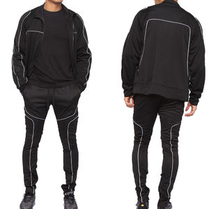 Chándal de algodón y poliéster para hombre, traje personalizado, ropa reflectante de calidad, superventas - Product Image 6