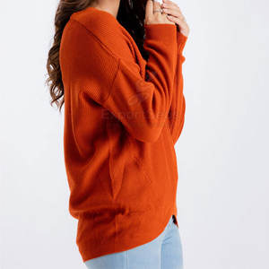 Suéter Ligero de Punto con Diseño Elegante y Simple, Sensación Suave, Suéter Cálido de Invierno de Alta Calidad - Product Image 5