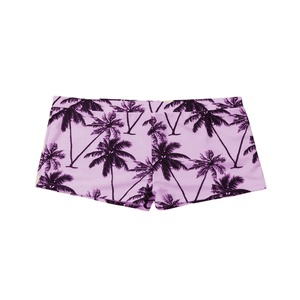 Solid Pattern Stylish Men's Beach Shorts Soft Polyester Blend Breathable Lightweight Design for Beach Summer Vacation Wear - Product Image 5