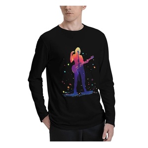 Luxury 100% Cotton Jersey Long Sleeve <b>Men's</b> T-<b>shirt</b> High Quality Neck Eco-Friendly Breathable Plus Size Best Price Bangladesh - Product Image 3