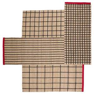 Ronda Venta caliente Tendencia 2025 Venta Trenzado a mano Calidad Premium 100% Algodón Bordado Trenzado a mano Sala de estar Alfombra - Product Image 3