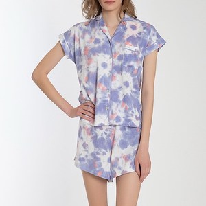 <b>Women's</b> 100% Cotton Button Front Shorty <b>Pyjamas</b> - Product Image 1