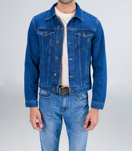 High Quality Custom Denim Jacket <b>for</b> <b>Men</b> Winter Sports Casual <b>Jean</b> with Down Fill Cotton Material OEM Service <b>for</b> <b>Work</b> Jacket - Product Image 1
