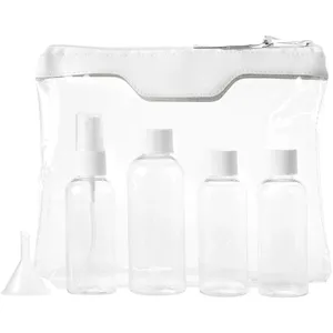 Ensemble de bouteilles de voyage personnalisées Munich, gadgets personnalisés pour trousse de toilette - Product Image 2