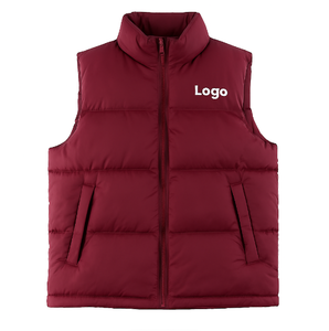 Doudoune d'hiver unisexe avec broderie personnalisée pour une superposition extérieure décontractée et une chaleur saisonnière dans un style streetwear - Product Image 3