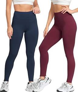 Meilleur Prix OEM Service Femmes 100% Coton Legging Taille Moyenne Gym & Vêtements Décontractés Vente en Ligne - Product Image 5