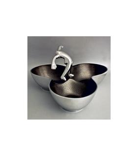 Cuenco decorativo de metal para chocolate para centro de mesa de fiesta de boda con diseño único hecho a mano elegante pulido dorado - Product Image 4