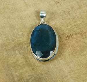 Pendentif ovale en labradorite fait à la main, argent sterling 925, pierre précieuse, bijoux en pierre naturelle, collier, cadeau pour femmes - Product Image 4