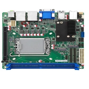 Carte mère industrielle MT-ITX-1213G-H610 avec processeur Intel Chipset DDR4 RAM Core I3 Fiabilité transparente pour les applications de bureau - Product Image 1