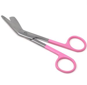 Enfermera Lister vendaje tijera 5,5 "medio color rosa mango recubierto de acero inoxidable - Product Image 5