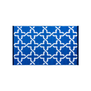 Tappeto da Giardino Moderno Blu 90x150 cm per Esterni - Product Image 2