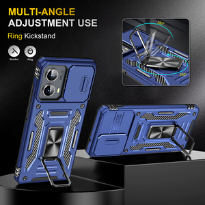 เคสโทรศัพท์ TPU มีห่วงสำหรับ Motorola Edge 5G, เคสป้องกันกล้องเต็มรูปแบบป้องกันการสึกหรอ - Product Image 2