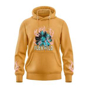 Sudadera con Capucha Extra Grande de Felpa 100% Algodón con Estampado Digital Personalizado OEM 2026 para Hombre, Alta Calidad, Muestra Gratis - Product Image 1