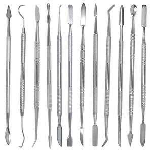 Juego de 12 Cuchillos de Metal de Doble Punta para Tallar, Grabar, Cerámica, Odontología y Joyería, por SurgiRight Instrument - Product Image 1