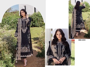 2025 pakistanais dames costumes confortable de haute qualité coton Kurtis broderie Salwar Kameez fantaisie soie personnalisé adultes - Product Image 6
