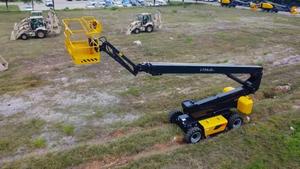 Plataforma de trabajo aéreo LT26JE de China, elevadores de pluma de 300kg y 26m, elevador de tijeras eléctrico en gran oferta con piezas de repuesto - Product Image 2