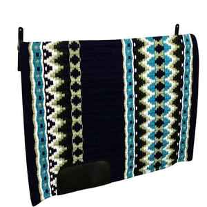 Tapis de selle d'exposition en laine occidentale de haute qualité fabriqué en Nouvelle-Zélande motif Navajo nouvelle version équipement d'équitation équipement équestre - Product Image 3