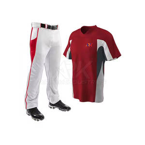 Tenues de baseball de haute qualité, nouveau design, prix de gros, séchage rapide, couleurs et tailles personnalisées, conception sur mesure - Product Image 2