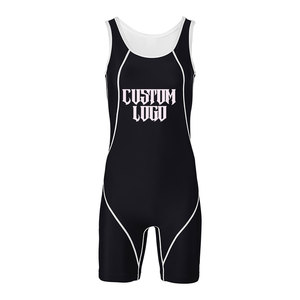 Camiseta de lucha libre cómoda elástica de secado rápido de último diseño para hombre con Spandex/Material de poliéster transpirable y ligera - Product Image 4