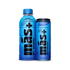Boissons en gros pour l'exportation Prix bas Mas+ By Messi Berry Copa Crush Boisson hydratante 12 Boissons sportives rafraîchissantes en vrac - Product Image 5
