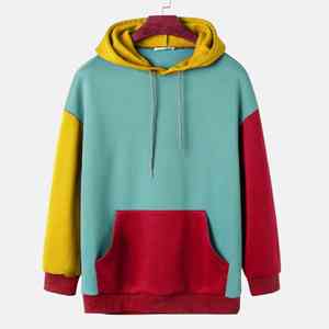 Pull à capuche sweat impression sweats tricotés unis vêtements pour hommes vierges logo personnalisé directement du pakistan - Product Image 6