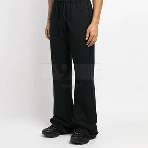 Marque privée Pantalon évasé Motif droit Toile Style décontracté Bas quantité minimale de commande Dernière conception Offre Spéciale du Pakistan - Product Image 5