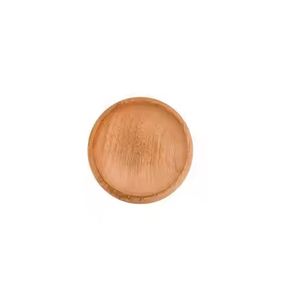 Plato de cena de calidad hecho a mano de madera maciza creativa, vajilla de madera de nuevo diseño para el hogar, platos, venta de artesanías de media luna - Product Image 6
