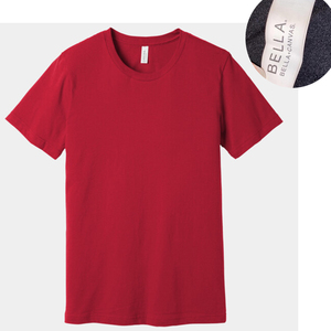 Blank Bella <b>Canvas</b> <b>Plain</b> Adult Unisex 3001 Wholesale T Shirts - Product Image 3