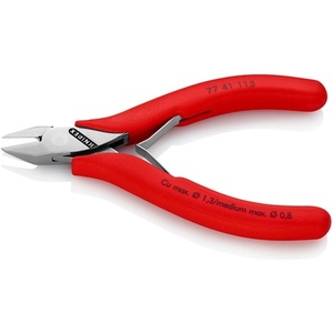 Electronic 115 mm Side <b>Cutters</b> with Copper Coating Shape 2 Beveled <b>Edge</b>-Plier - Product Image 5