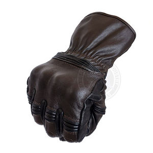 2025 Top Tendance Hommes Moto Racing Gants En Cuir Meilleur Design PU Cuir Sport Protection pour L'équitation En Plein Air - Product Image 3