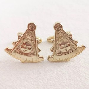 Design Fashion Suit <b>Shirt</b> Brand Set Box Men Masonic Tie <b>for</b> Clip With Chain Custom Stainless Steel <b>Cufflink</b> and Tie Clip ronoex - Product Image 3