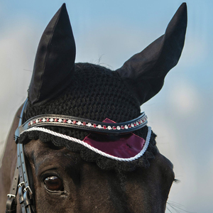 Ensemble de tapis de selle d'équitation professionnel élégant et personnalisé, de haute qualité, marque CAPRA INTERNATIONAL, coton et polyester pour chevaux - Product Image 2