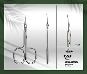 Precio de fábrica al por mayor Tijeras de manicura KD. 701 Pinzas para uñas para cutículas Fabricante líder vietnamita Nghia Straight Beauty - Product Image 6