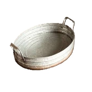 Top Selling Galvanized Trays Metal Iron Modern Design Customized Size <b>Shape</b> <b>Colour</b> - Product Image 5