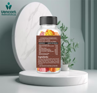 Gummies en marque blanche OEM/ODM riches en nutriments, complexe de vitamines et de minéraux, complément avec biotine, vitamine E, iode