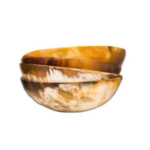 Juego de Cuencos de Cuerno Auténtico de Alta Calidad, Platos de Primera Calidad para Fiestas, Cenas, Aperitivos, Almacenamiento de Palomitas de Maíz - Product Image 4