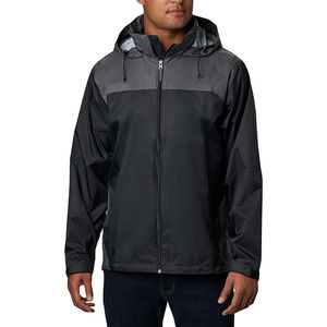 Chaqueta Cortavientos con Capucha y Logotipo Personalizado, Tejido Impermeable, Estilo Primavera, para Deportes al Aire Libre, Correr, Patrón Decorado - Product Image 1