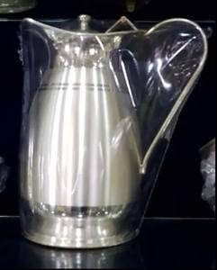 Tasses à eau plaquées cuivre martelées à la main et pichets en métal décoratifs pour la maison de restaurant d'hôtel pichets de style indien - Product Image 6