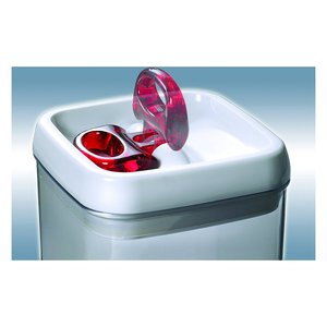 Barattolo plastica (800ml) FRESH & EASY Blanc et Transparent 31208 - Product Image 3