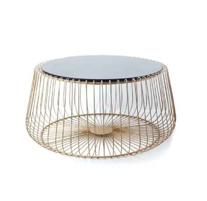 Unique wire accent tables blend of art and <b>utility</b>, handcrafted for stylish interiors decoration available at affordable price - Product Image 1