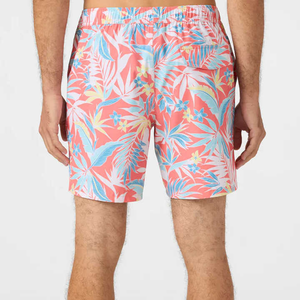 Short en toile pour hommes 100% polyester Tissu respirant au toucher doux avec poches latérales Été actif Style décontracté Motif solide - Product Image 5