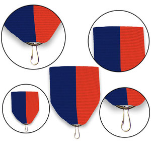 Factory High Quality Sample Provided Size Medal Custom Drape <b>Ribbon</b> - Product Image 6