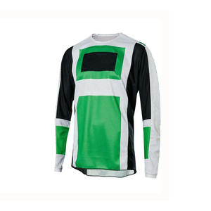 Jersey y pantalón de motocross de manga larga transpirable al por mayor traje de motocross de alta calidad 100% poliéster - Product Image 5