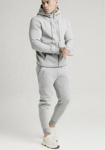 Chándal transpirable y cómodo para correr para hombre, gran oferta, chándales de dos piezas de Color sólido para hombre, 100% algodón, OEM personalizado - Product Image 5