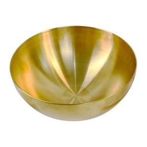 Utensilios de Cocina, Tazón de Latón para Servir Comida Rápida, Vajilla, Tazón Artesanal para Guardar Frutas, Hecho en India, Tazón para Frutas - Product Image 6