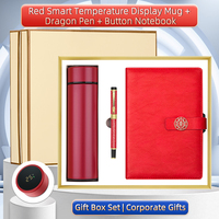 Coffret Cadeau Exécutif Personnalisé avec Thermos Intelligent, Stylo de Luxe, Carnet et Logo Personnalisé – Fournisseur de Cadeaux Promotionnels