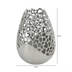 เชิงเทียนเหล็กมีศิลปะสำหรับสำนักงานโรงแรมล็อบบี้การตกแต่งทางเข้าและการแสดงแสงที่สวยงามนุ่มนวล - Product Image 4